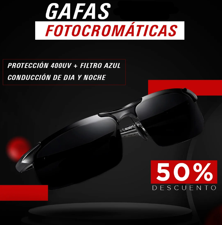 Photochromic glasses – (FREE SHIPPING)