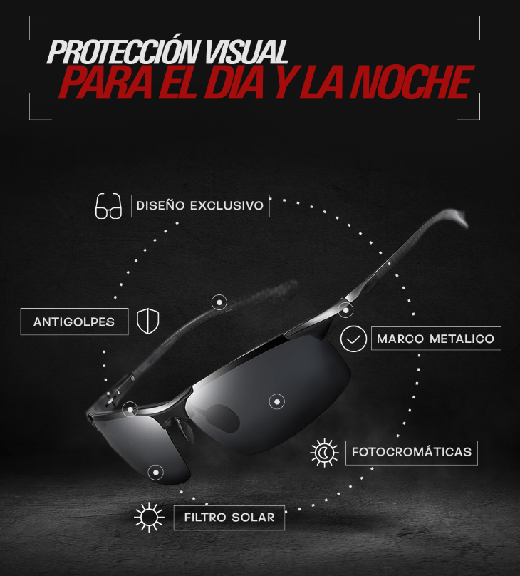 Photochromic glasses – (FREE SHIPPING)